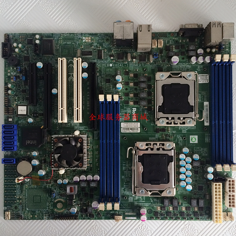 Original Loaded Spot Ultramodern X8DAL-I Workstation server motherboard supports 1366-pin super-two-way