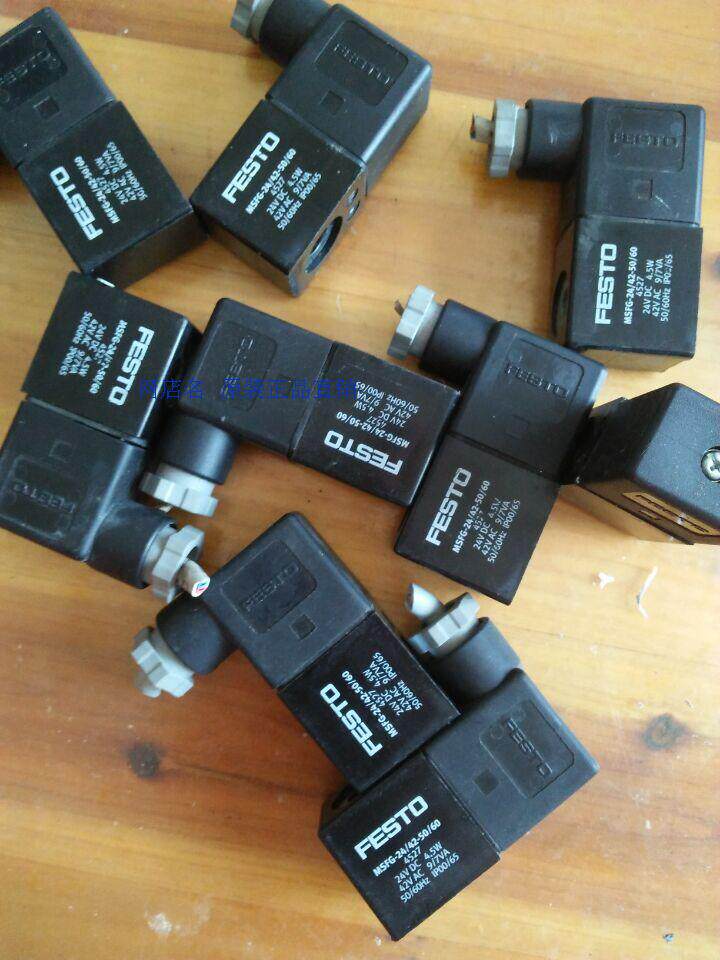 Original German FESTO FESTO solenoid valve coil MSFG-24 42-50 60 4527 DC24V