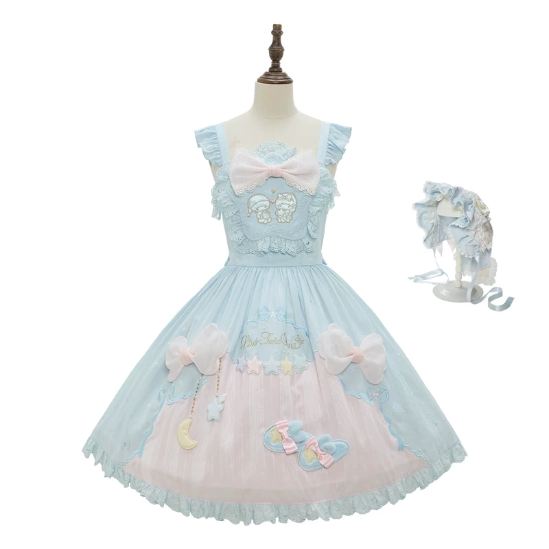 Депозитная серия Gemini однотонное колье брошь в глазную маску рассвет сюр_story Sanrio ко-брендed