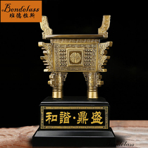 Banderas imitation ancient tripod pieces office desktop decorations large number of business gifts for business gifts