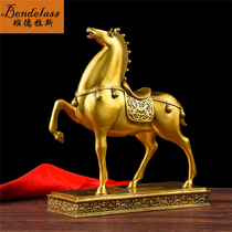 Banderas copper horse pendulum pieces General Horse Office Merchants Fortune Decorations Creative Opening Gifts Business Gifts