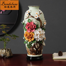 Banderras Ceramic Vases Pendulum Pieces Handicrafts Modern New Chinese Living Room Genguan Practical Creative Decoration