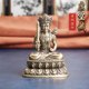 Retro Messing Void Bodhisattva Statue Desktop Ornamente Religiöse Opfergaben Buddha Statuen Kunsthandwerk Wenwan Alte Bronze Dekoration