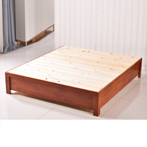 Solid wood storage High - box pneumatic bed 1 8 m hydraulic rod storage bed 1 5 m custom oak bed
