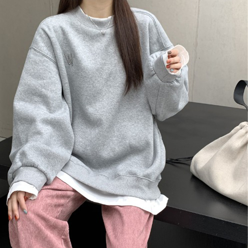 Port Taste Looser LAZY WIND WITHOUT CAP LEAVE TWO SETS 100 LAP THICK COTTON T WOMEN INS TIDE SPRING AUTUMN THIN COAT JACKET JACKET