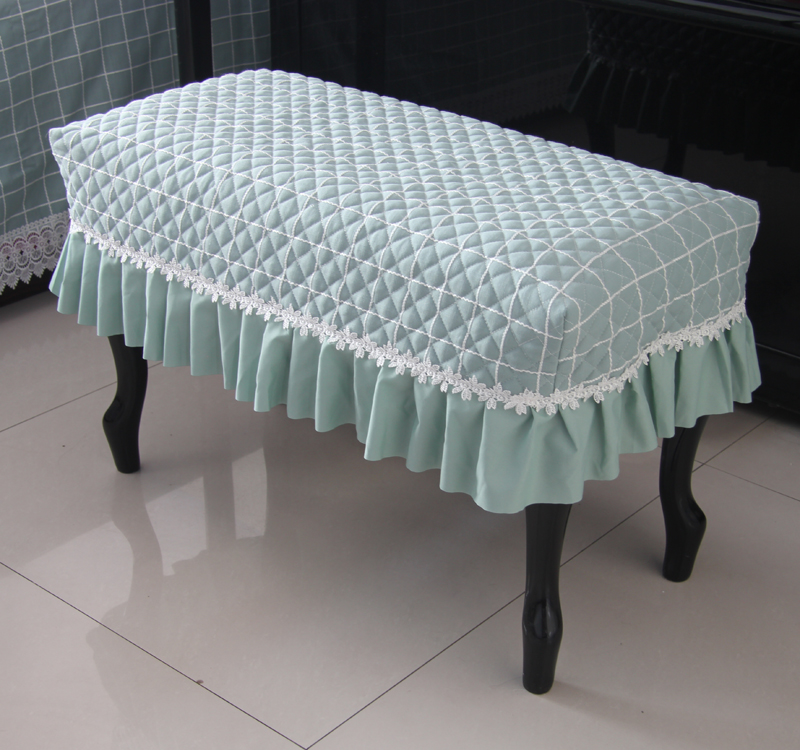 Đàn piano bao gồm khăn vải bụi bảo vệ tay áo cổ điển jacquard satin đàn piano điện tử khăn choàng nửa bao gồm tv tủ bìa