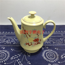 Old teapot Nostalgic old object collection Old kettle Old porcelain pot Tea kettle 70s antique Ethnic Republic of China old-fashioned