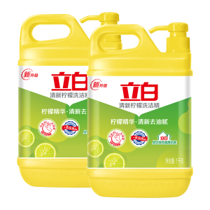 【立白】清新柠檬洗洁精1120g*2瓶