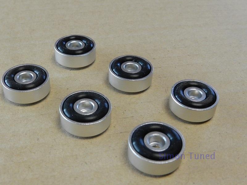 20*9mm Diameter Sound All aluminum foot Silver amplifier foot Speaker shock avoidance nail