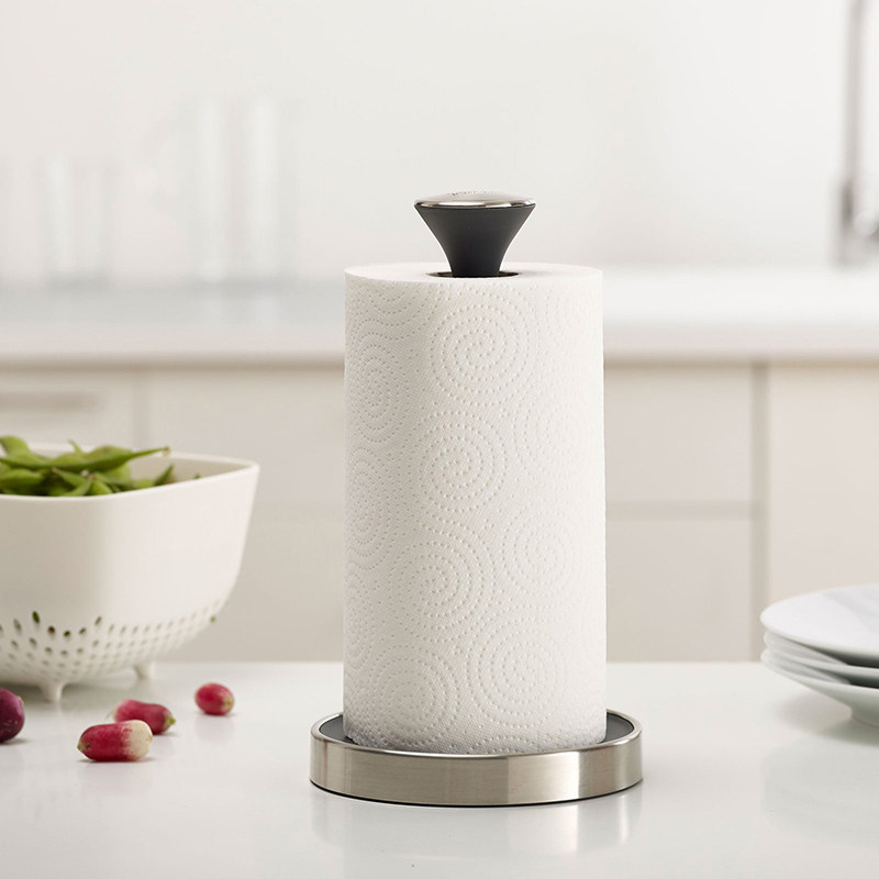 British JosephJoseph pressing paper towel rack kitchen Drum Toilet Paper Rack Toilet Paper Containing shelf Kitchen Supplies