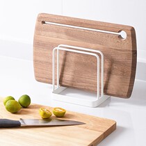 Japans Frost Mountain metal iron frame Yamazaki same cutting board shelf body fat scale foot pad drain rack chopping board storage rack
