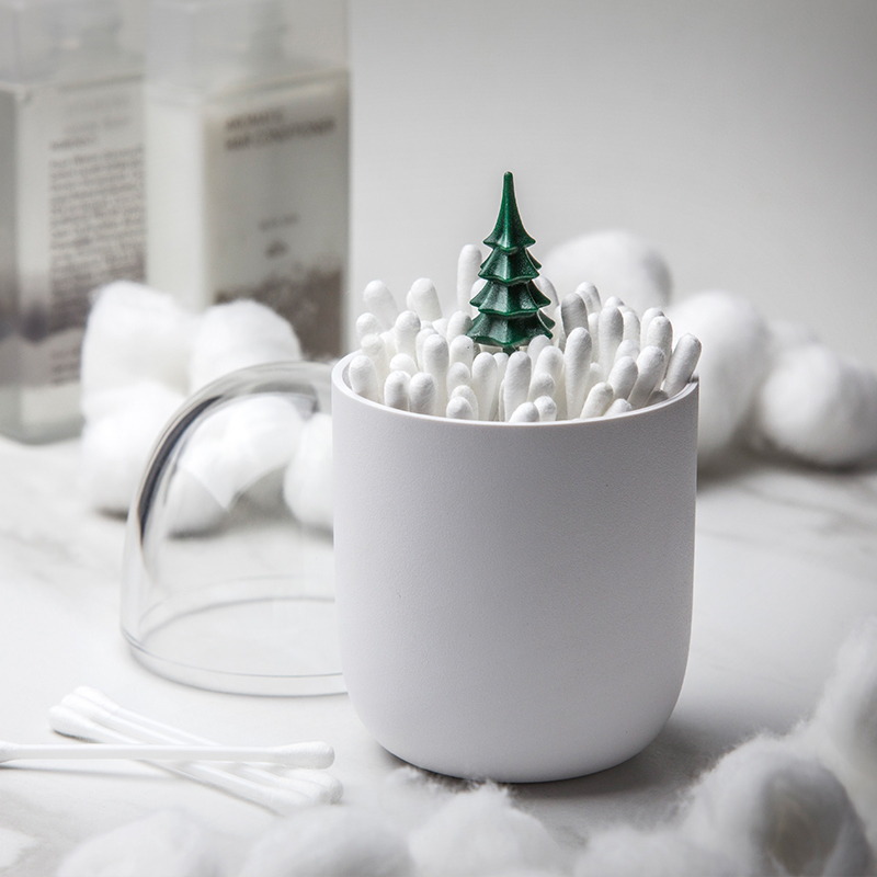 Thai Qualiy Original Clothing Imported Deer Meadow Creative Toothpick Jar Toothpicks Box Makeup Cotton Baby Cotton Stick Containing Box