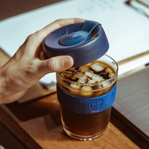 Australia imported keepcup cork single-layer glass portable English coffee cup cup stainless steel cup