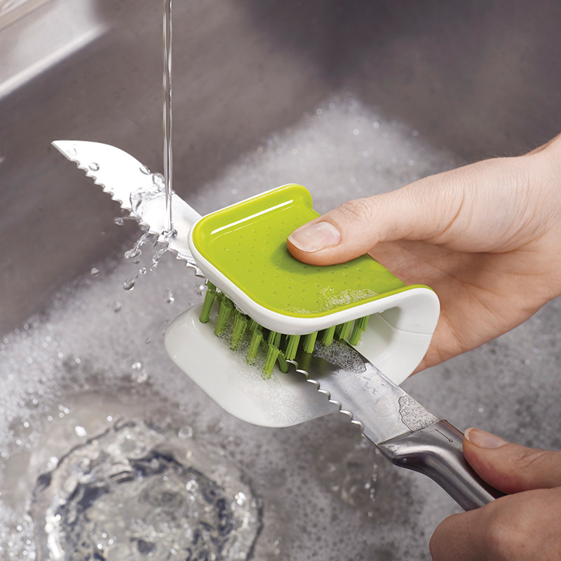 UK Joseph Joseph Creative Kitchen Tools Tableware Cleaning Brush Sub C Brush Chopsticks Knife Wash Brush