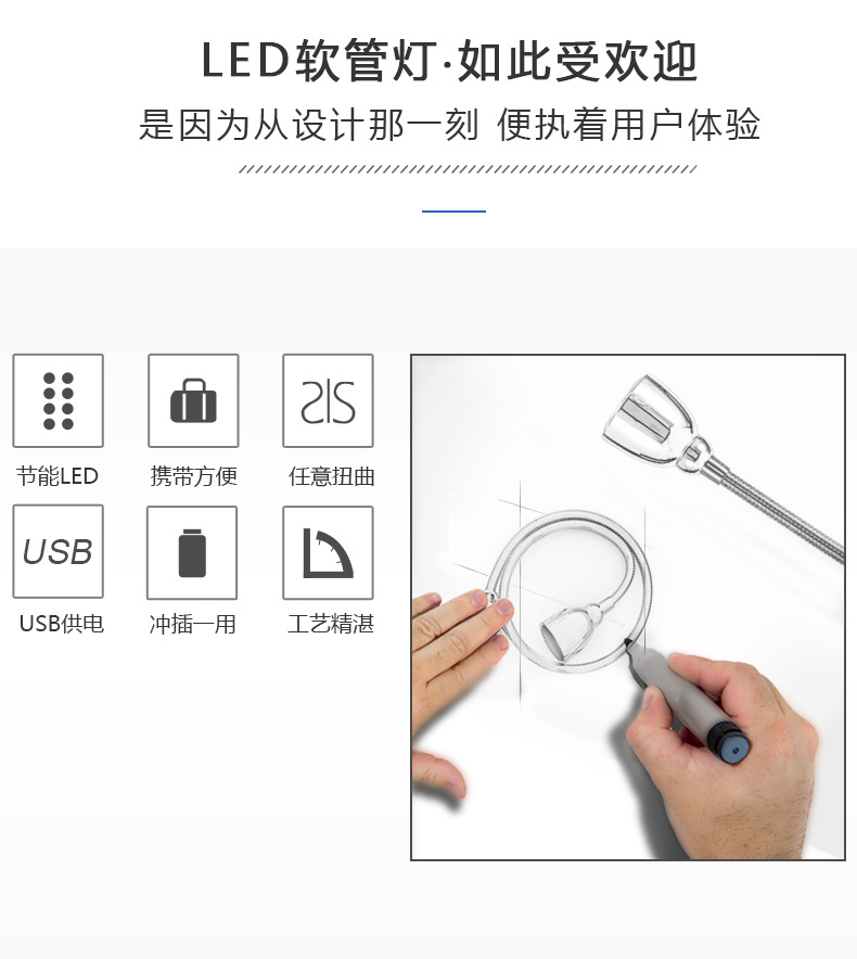REMAX / Core lượng sao điểm ống đèn LED RT-E602 USB máy tính xách tay sạc Po nhỏ mắt đèn - USB Aaccessories quạt điện cầm tay