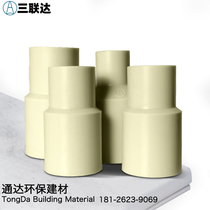 Sanlianda acid and alkali resistance PP reduction straight through size head reduction direct 25*20 32 40 50 60 75