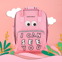 Korean cup bear childrens school bag 1-3-5 grade kindergarten primary school students and mens and womens eyes