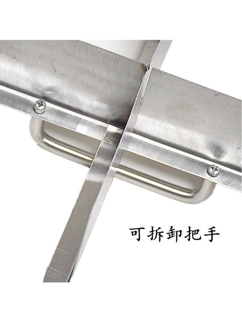 Thickened stainless steel rice divider divider for construction site canteen, rice cutter, rice cutter, rice cutting tool divider