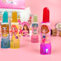  24 glitter net red shaking sound princess lollipop lipstick girl luminous lipstick sugar childrens fruit flavor small gift