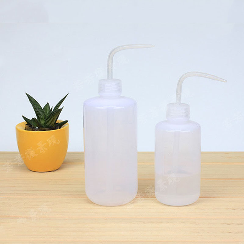 Micro Landscape Tool Drip Bottle Spray Bent Mouth Watering Jug Wash Bottle Plastic Bottle Alcohol Bottle 500ml Multimeat Plant