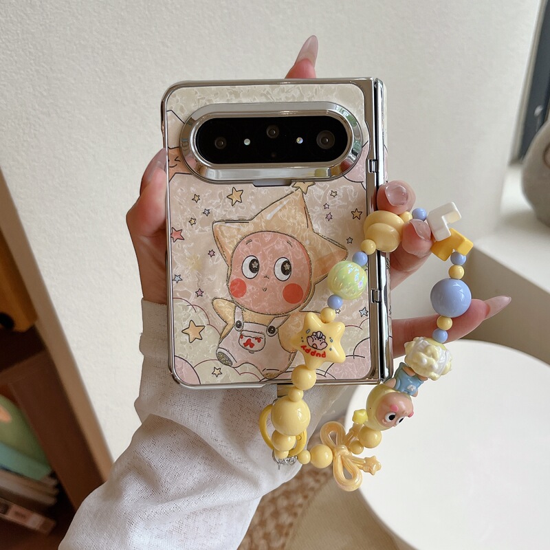 Suitable for Huawei Puraxmax Wide Folding Screen Phone Case, Puraxmax Collector's Edition Case with Integrated Film, Cartoon Outer Frame with Film, Full Coverage Spring Center Axis Protective Case, Star Man Hop-Al00 Bracelet Suitable for Huawei Puraxmax Wide Folding Screen Phone Case, Puraxmax Collector's Edition Case with Integrated Film, Cartoon Outer Frame with Film, Full Coverage Spring Center Axis Protective Case, Star Man Hop-Al00 Bracelet