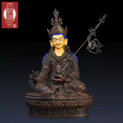 Bona Yuan Lotus students Buddha statue Lotus Master Buddha statue ornaments Nepal craft face painting face