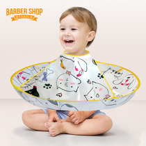 Детская стрижка не запятнана с детской стрижкой Hair Bib Hood Baby Baby Shave Vinyzer Hood