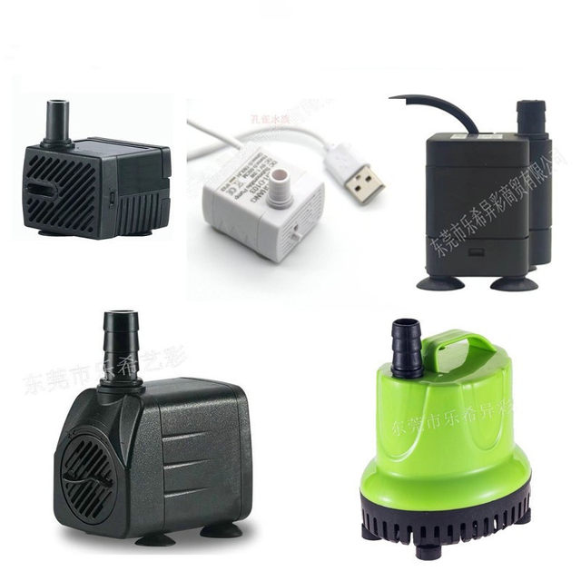 High-Quality Pump, Small Submersible Pump, Ultra-Quiet Micro Mini Aquarium Rockery Bonsai Landscaping Filter