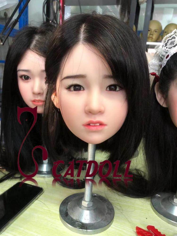 CATDOLL Chuchu Silicone Head Simulation Implant Hair Design Wax Image Level