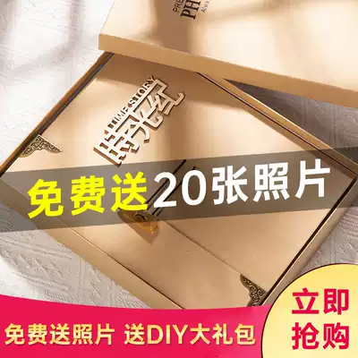 diy handmade photo album Sticky couple homemade photo custom photo book creative birthday gift woman