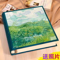 Add Qi Creativity 5 Inch 6 Inch 7 Inch Adhesive Type Tectorial Film Retro Wind Album Large Capacity Handmade Diy Art Movie Set Album