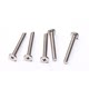 M1.6M2M2.5M3M4M5M6304 stainless steel cross flat head laptop screw computer mobile phone screw