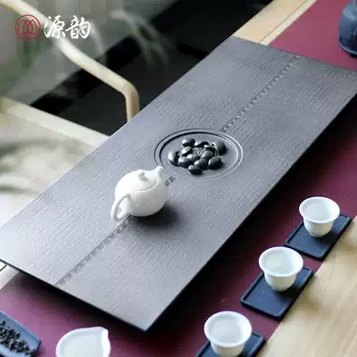 Genyun natural Wujin Stone tea tray Tea Sea tea table hand-carved stone kung fu tea set drainage relief tea tray