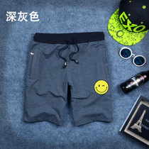 Ares & Force Japanese mens shorts five-point pants plus fat big smiley face big pants youth couple class clothes