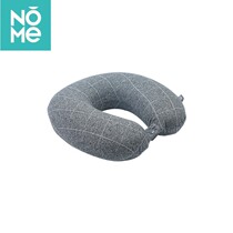 NOME home simple Plaid memory cotton U-shaped pillow nap pillow nap car pillow