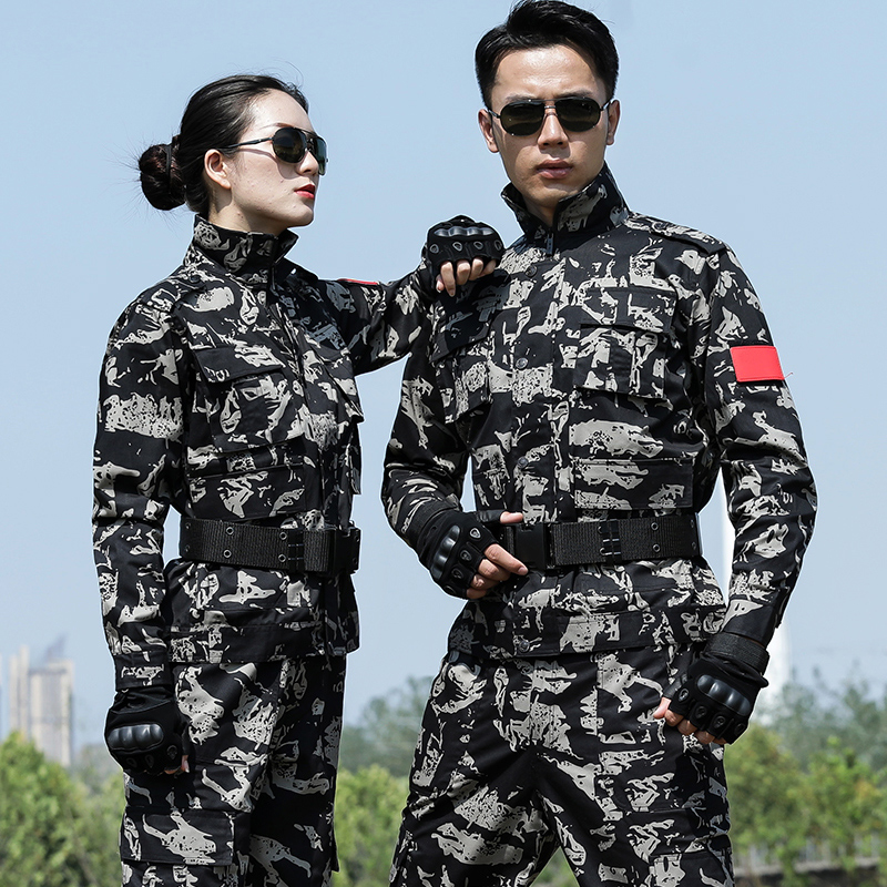 Black Eagle camouflak suit men's autumn winter tactical training as women's cotton polyester and cotton army memes