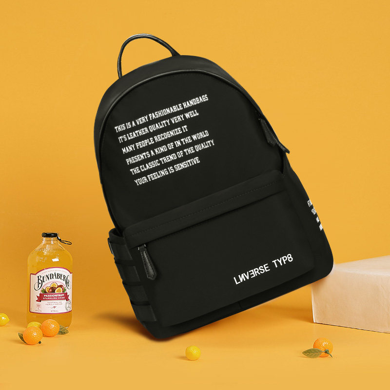 Bista Tide Casual Shoulder Bag Male 2021 new tide bag female college students enrolled in class package computer bag