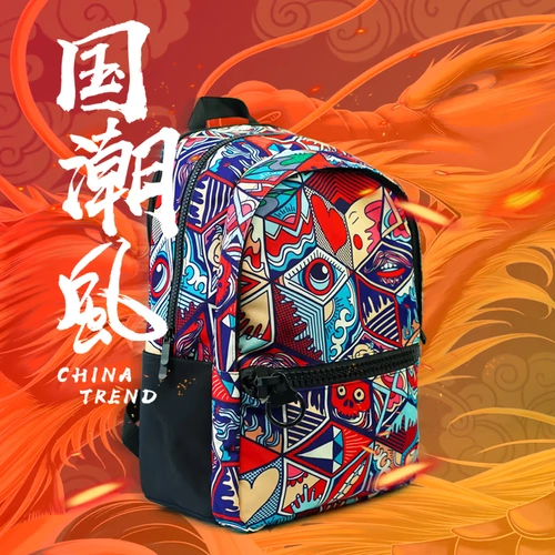 Оригинальные комиксы, высокий ранец, сумка через плечо, рюкзак для путешествий, ноутбук, 15.6 дюймов