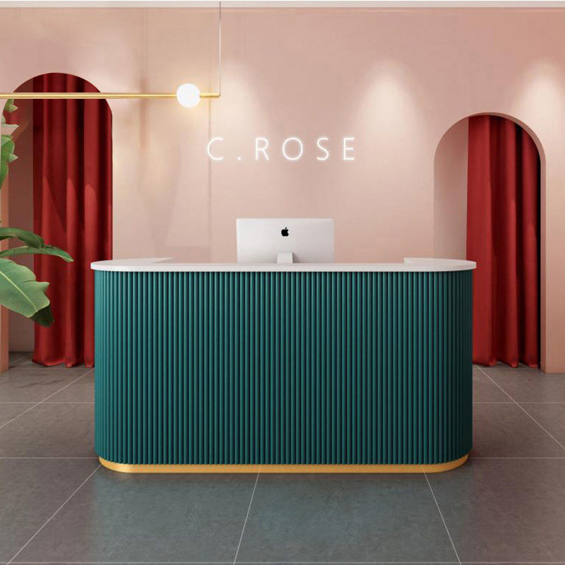 Cashier Counter Counter Simple Modern Clothing Store Beauty Salon Convenience Store Small Bar Table Company Front Desk Reception Desk