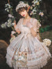 Original genuine Sunflower Story lolita pastoral style dress spring and summer cal sweet girl blouse dress