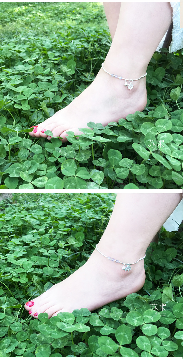 Chaine de cheville Femme OTHER   en Argenterie - Ref 3102736 Image 13