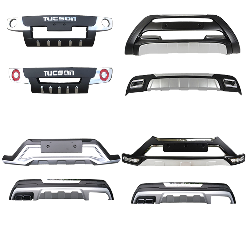 Suitable for Beijing Hyundai New and Old Models of Tucson, Modified Front and Rear Bumper, Decorative Bumper, Anti-Collision Bar, Full Surround