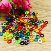 New recommended diy handmade material bag accessories baby jewelry bracelet necklace beaded 6MM color circle