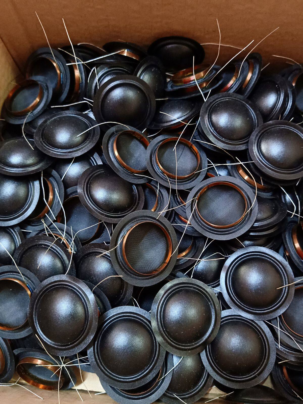 4 inch tweeter voice coil silk cloth film pure copper coil card Bitong bracket coil diameter 25 5mm