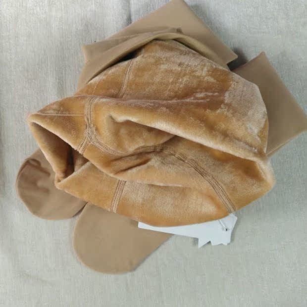 Mô hình mùa thu và mùa đông của ngôn ngữ thú cưng 8707 dòng áo da cộng với da nhung mỏng dày chạm đáy quần một quần quan tat