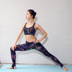 Quần áo yoga nữ chuyên nghiệp 2018 mới eo cao bó sát skinny gợi cảm lưới thể thao tập yoga bước quần quần tập yoga ống rộng Yoga