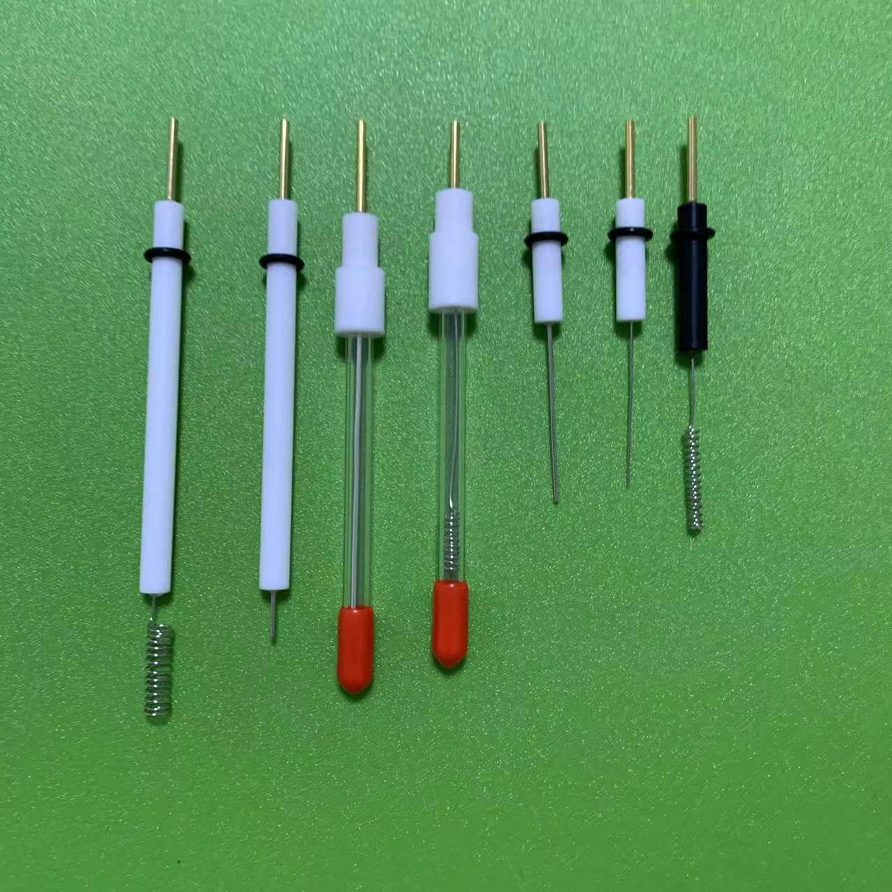 铂柱 铂丝环 铂丝电极  定做铂丝电极 99.99纯度 四氟杆PT传感器