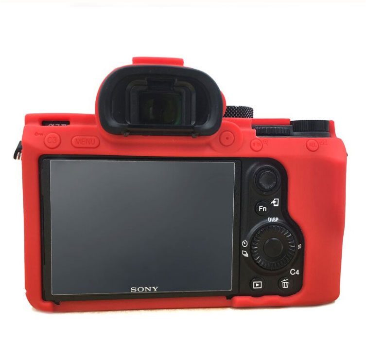 A73 Sony trường hợp túi máy ảnh silicone A7RM3 A7R3 A7M3 A7III thép bú vi phim bảo vệ đơn - Phụ kiện máy ảnh kỹ thuật số túi máy ảnh benro
