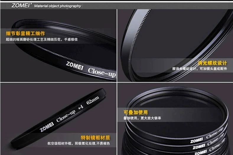 ống kính Jumeirah close-up phù hợp cho Sony Canon 58mm67mm 40,5 49.527.277 SLR ống kính macro - Phụ kiện máy ảnh DSLR / đơn
