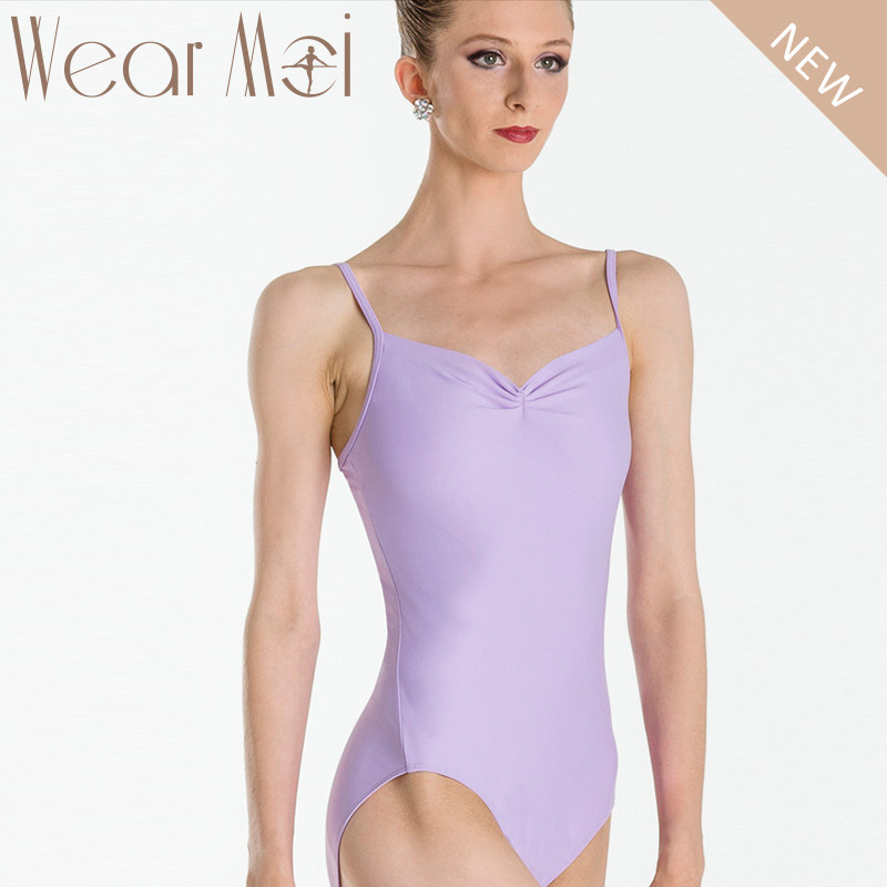 Vimore Ballet WearMoi French imported ballet dance training suit body suit ABBIE